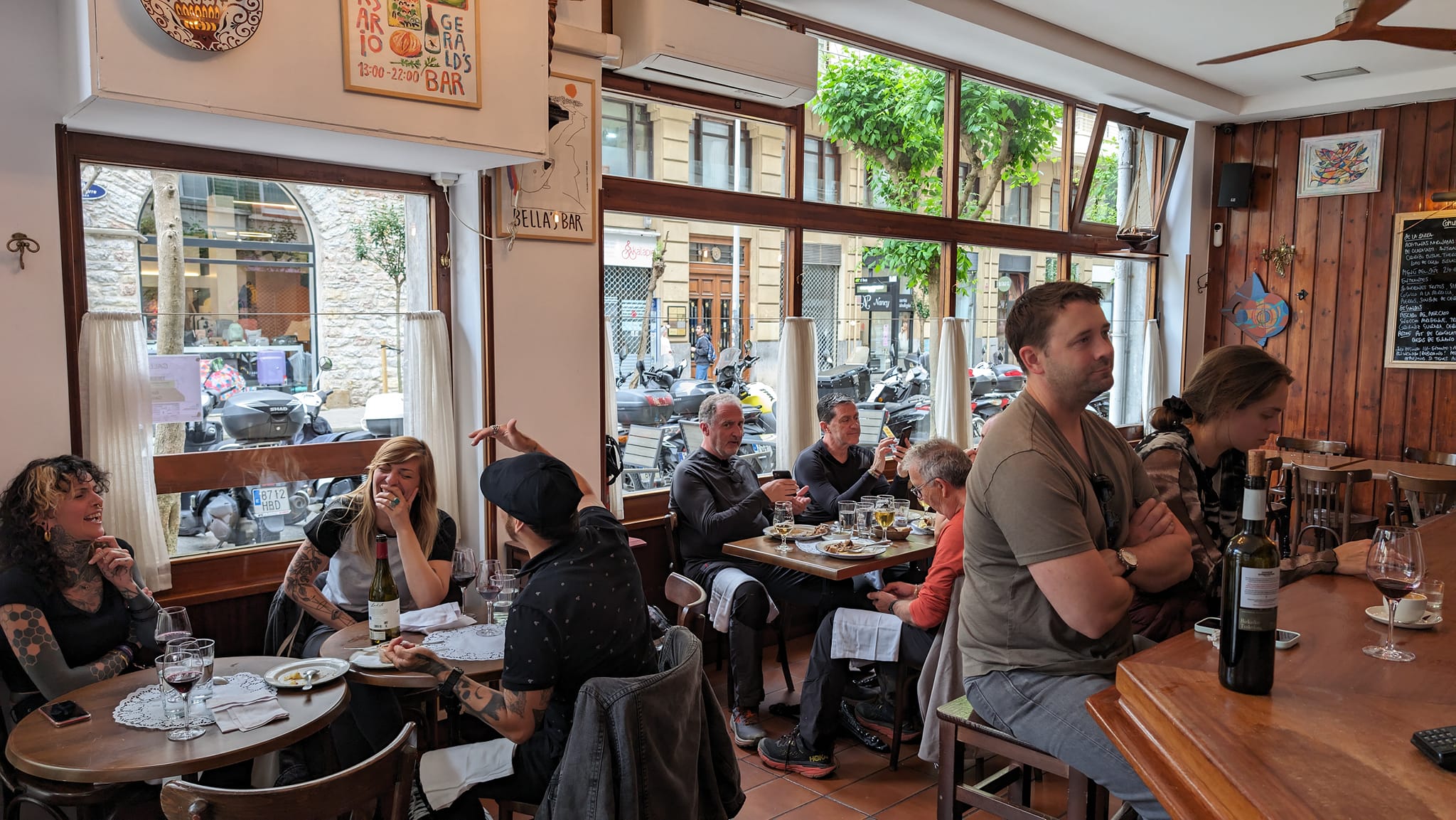 Our Last Lunch in San Sebastian: Geralds Bar
